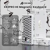 ATTACK SHARK magnetinė žaidimų klaviatūra X82-301, 83 klavišai, 8000 Hz