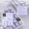 ATTACK SHARK mechaninė belaidė klaviatūra X820Ultra, 75 %, RGB, Bluetooth, 2,4 GHz, USB-C