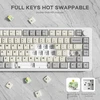 ATTACK SHARK mechaninė belaidė klaviatūra 75 %, 80 klavišų, Bluetooth, RGB, X86