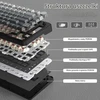 ATTACK SHARK mechaninė belaidė klaviatūra 75 % su TFT ekranu, RGB ir QMK X85PRO