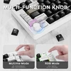 ATTACK SHARK mechaninė belaidė klaviatūra X86, 75 %, RGB, Bluetooth/2.4G/USB-C