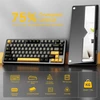 ATTACK SHARK mechaninė belaidė klaviatūra 75%, RGB, Bluetooth, USB-C, X86