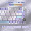 ATTACK SHARK mechaninė belaidė klaviatūra X820Ultra, 75 %, RGB, Bluetooth, 2,4 GHz, USB-C