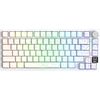 ATTACK SHARK mechaninė belaidė klaviatūra X820Ultra, 75 % išdėstymas, Bluetooth, USB-C, RGB