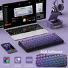 ATTACK SHARK mechaninė žaidimų klaviatūra 75 %, 81 klavišo, RGB, X85