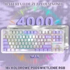 ATTACK SHARK mechaninė žaidimų klaviatūra X87, 87 klavišų, Bluetooth, 2.4G, USB-C, RGB