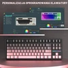 ATTACK SHARK mechaninė žaidimų klaviatūra X87, belaidė, 80 %, RGB, 4000 mAh