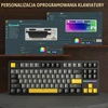 ATTACK SHARK mechaninė žaidimų klaviatūra X87, 87 klavišų, Bluetooth, RGB