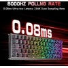 ATTACK SHARK X68MAX HE mechaninė RGB žaidimų klaviatūra, aliuminio korpusas, USB-C