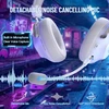 ATTACK SHARK žaidimų belaidės ausinės Bluetooth 5.3, 2,4 GHz, 53 mm, L50PRO