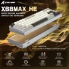 ATTACK SHARK žaidimų klaviatūra su magnetiniais jungikliais, 68 klavišų, 8000 Hz, X68MAX HE