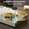 ATTACK SHARK žaidimų klaviatūra su magnetiniais jungikliais, 68 klavišų, 8000 Hz, X68MAX HE