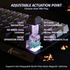 ATTACK SHARK žaidimų klaviatūra su magnetiniais jungikliais, 8000 Hz, RGB, X68 HE