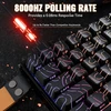 ATTACK SHARK žaidimų klaviatūra X68 MAX HE, laidinė, 68 klavišų, magnetiniai jungikliai