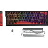 ATTACK SHARK žaidimų klaviatūra X68 PRO HE, magnetiniai jungikliai, 8000 Hz, X68HE-308