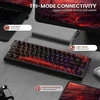 ATTACK SHARK žaidimų klaviatūra X68 PRO HE, magnetiniai jungikliai, 8000 Hz, X68HE-308