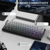 ATTACK SHARK žaidimų klaviatūra X68 PRO HE su magnetiniais jungikliais, 8000 Hz, RGB