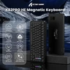 ATTACK SHARK žaidimų klaviatūra X82PRO HE, 75 %, Hall efekto jungikliai, 8000 Hz, RGB