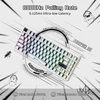 ATTACK SHARK žaidimų klaviatūra X82PRO HE, 75 %, magnetiniai jungikliai, 8000 Hz, RGB