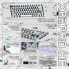 ATTACK SHARK žaidimų klaviatūra X82PRO HE, 75 %, magnetiniai jungikliai, 8000 Hz, RGB