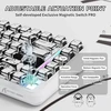 ATTACK SHARK žaidimų klaviatūra X82PRO HE, 75 %, magnetiniai jungikliai, 8000 Hz, RGB