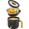 Audecook elektrinė keptuvė-puodas 1,5 l, 600 W, nelimpanti, AC800
