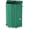 Aufun lietaus vandens talpa 380 l su kranu, sulankstoma PVC talpykla sodo laistymui