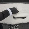 AUPROTEC automobilio langų ledo grandiklis su pašiltinta pirštine, mėlynas AU-SB-HBLAU
