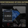AUTOOL automobilių akumuliatorių testeris 12 V/24 V, 30–2000 CCA su spausdintuvu BT960