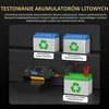 AUTOOL automobilių akumuliatorių testeris 12 V/24 V, 30–2000 CCA su spausdintuvu BT960