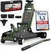 AUTORIA hidraulinis automobilinis domkratas, 2,5 t, itin žemas, 85–385 mm, ATCJ2500GREEN