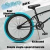 AVASTA BMX vaikų dviratis 20 colių ratai, plieno rėmas, U-Brake, Rubato 20