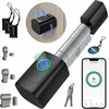 AVATTO išmanioji durų spyna su piršto atspaudu, slaptažodžiu, IC kortele ir Bluetooth valdymu, SDL-V1-B120