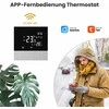 AVATTO išmanusis termostatas elektriniam grindų šildymui, Wi-Fi, programuojamas, LCD, 16 A, WT300-16 A