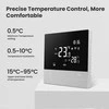 AVATTO išmanusis termostatas elektriniam grindų šildymui, Wi-Fi, programuojamas, LCD, 16 A, WT300-16 A