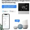 AVATTO išmanusis termostatas elektriniam grindų šildymui, Wi-Fi, programuojamas, LCD, 16 A, WT300-16 A