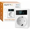 AVATTO išmanusis termostatinis elektros lizdas su Wi-Fi, temperatūros valdymas, 3860 W, suderinamas su Alexa, Google Assistant, baltas, WT580-EU
