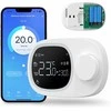 AVATTO išmanusis Wi-Fi termostatas katilui, šildymui ir vėsinimui, programuojamas, su LCD ekranu, Alexa ir Google Home palaikymas, WT580