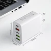 AXFEE USB kroviklis 65 W, 5 jungtys (2 x USB-C PD, 3 x USB QC3.0), greitasis įkrovimas, modelis KeKe-F002