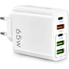 AXFEE USB kroviklis 65 W, 5 jungtys (2 x USB-C PD, 3 x USB QC3.0), greitasis įkrovimas, modelis KeKe-F002