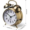 Azyh analoginis žadintuvas, 1 AA, 11,4 cm, A-Alarm Clock