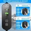 Azyvum EV įkrovimo kabelis Type 2 į Schuko, 3.5 kW 16 A, su skaitmeniniu ekranu