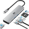 B3 BIGTHREE USB-C šakotuvas 6 viename su 4K HDMI, 55 W PD ir SD/TF kortelių skaitytuvu TC059