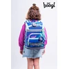 Baagl mokyklinė kuprinė Zippy Plus 3 dalių rinkinys, ergonominė, 21 l, poliesteris
