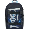 Baagl mokyklinės kuprinės rinkinys su riedlentės laikikliu, 25 l, ergonomiškas, Bluelight, A-36539