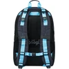 Baagl mokyklinės kuprinės rinkinys su riedlentės laikikliu, 25 l, ergonomiškas, Bluelight, A-36539