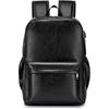 BAGZY nešiojamojo kompiuterio kuprinė su USB, 15,6 colio, odinė, 20 l, 40 × 30 × 15 cm, B030-XIN