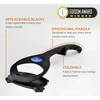 BakBlade vyriška kūno ir nugaros skustuvė, ergonomiška, keičiamų peiliukų, 2.0 Plus