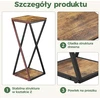 Bamworld dviejų lygių metalinis kampinis augalų stovas su MDF lentynomis, juodas, TM02-5T-BR