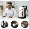 BANGE nešiojamojo kompiuterio kuprinė 15,6 colių, vandeniui atspari, su USB, modelis 2517